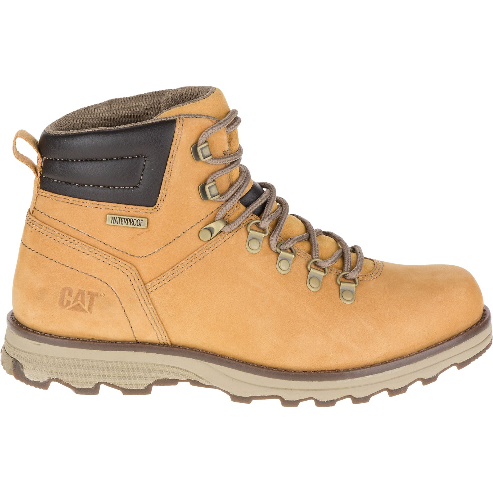 Caterpillar Sire Waterproof Philippines - Mens Work Boots - Orange 47261HEZK